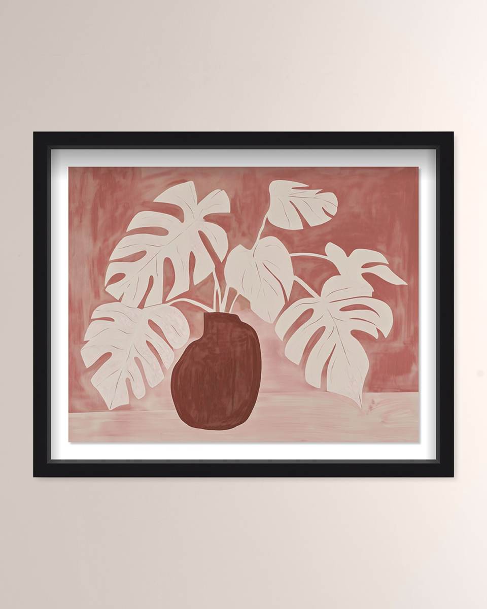 "Fiery Nature" Framed Art Print on Paper